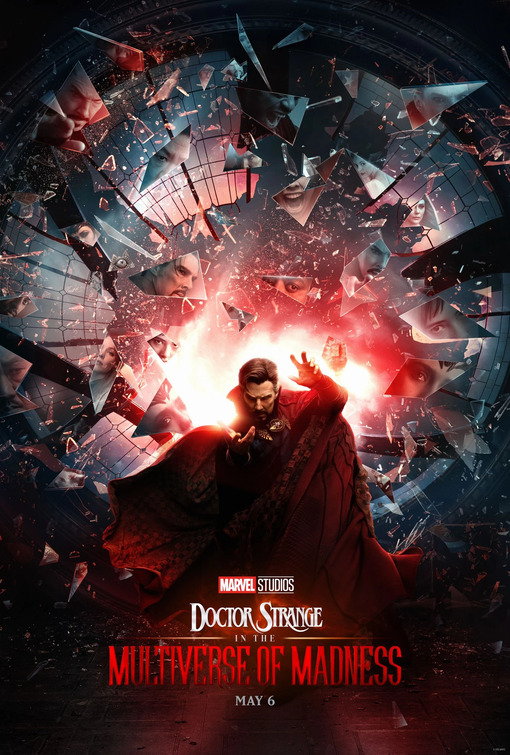 movie poster for Doctor Strange in the Multiverse of Madness - PG-13