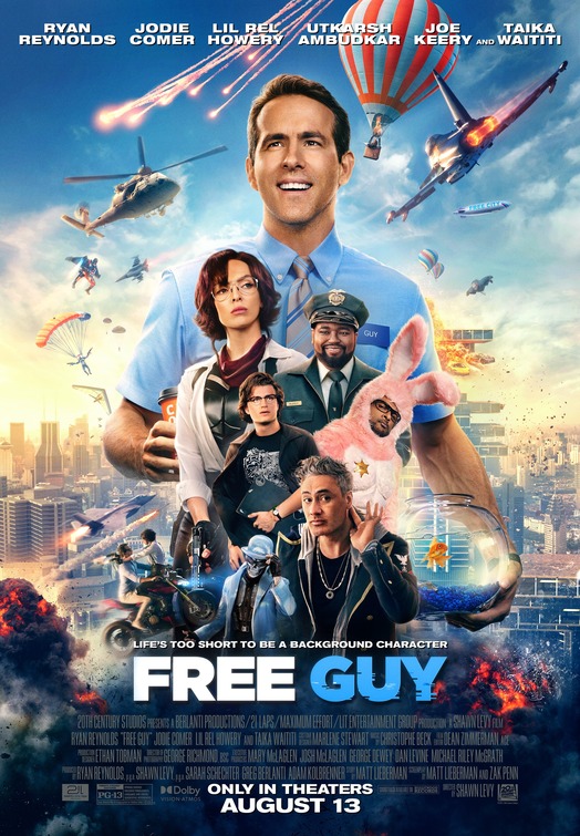 movie poster for FREE GUY