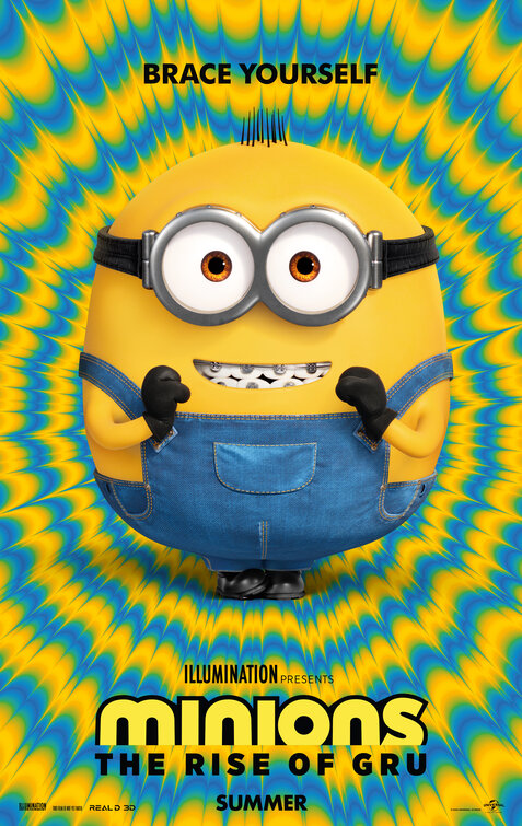 movie poster for Minions: The Rise of Gru - PG