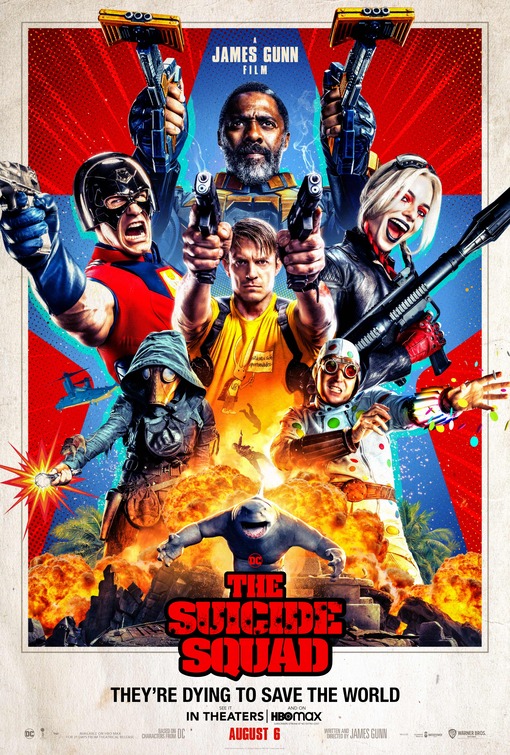 movie poster for THE SUICIDE SQUAD